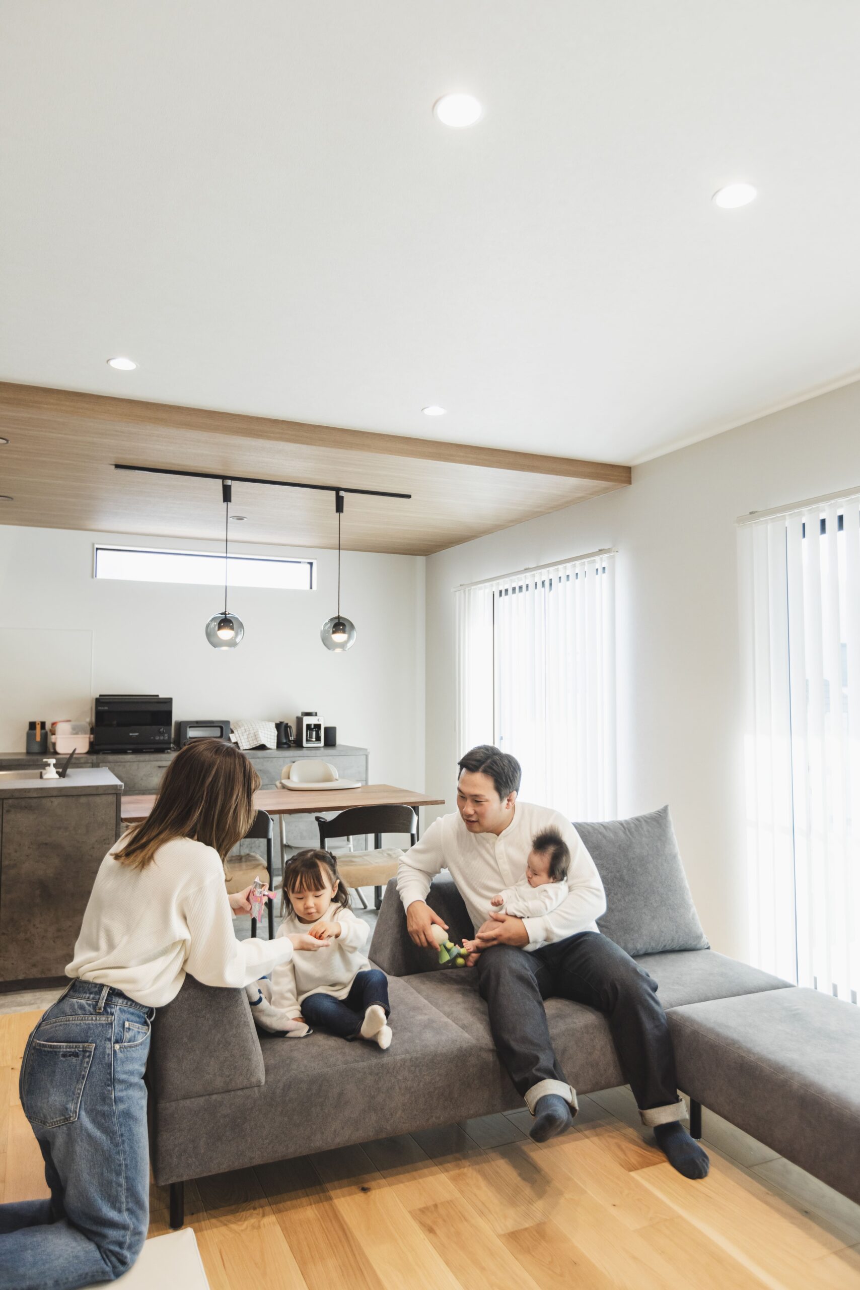 オープン階段のある、とっておきの家