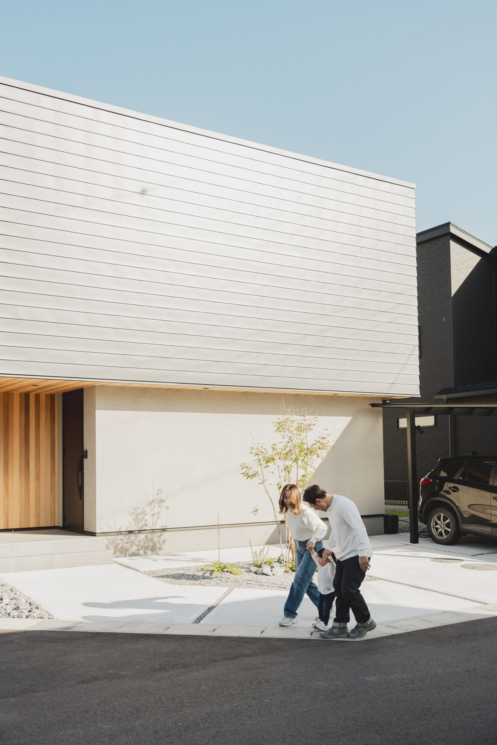 オープン階段のある、とっておきの家