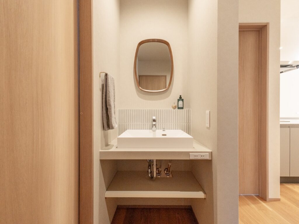 造作洗面台のイメージ