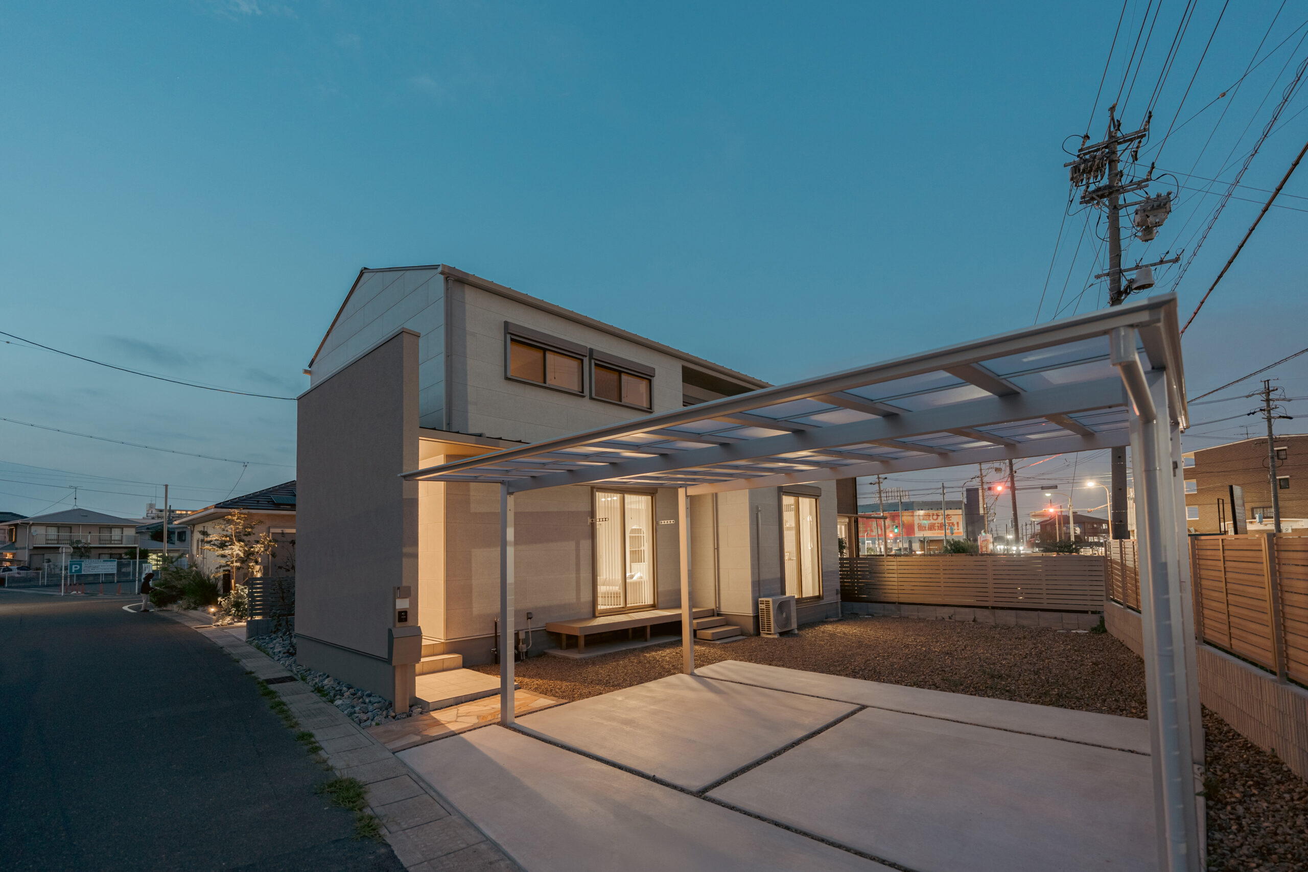 田中様邸夜