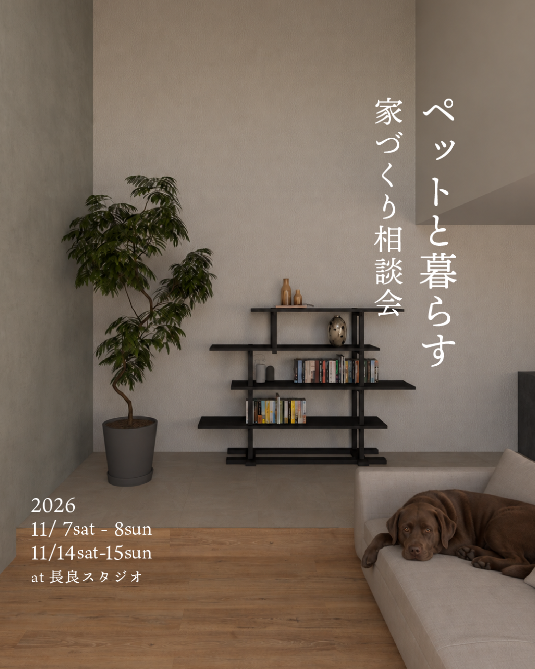 ペットと暮らす家づくり相談会